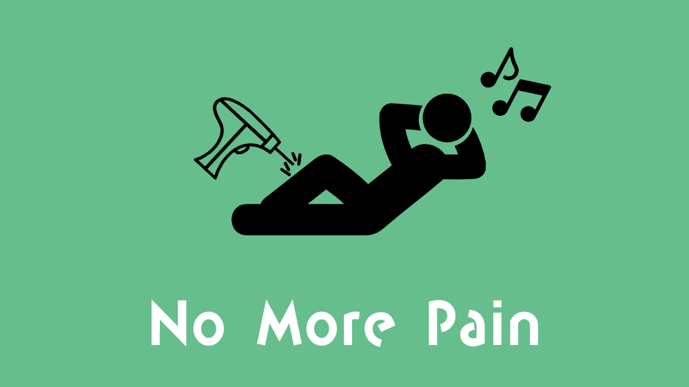 no more pain